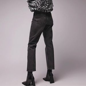 Topshop jeans in washed black